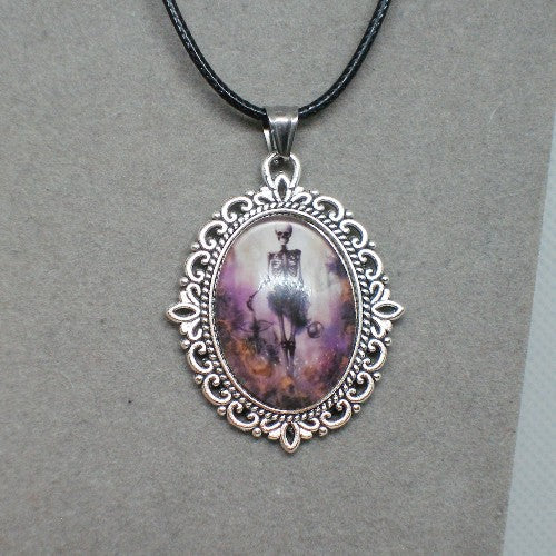 Skeleton Pendant Necklace