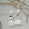 Skelly Ghost Dangle Earrings