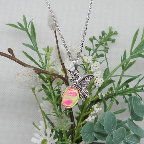 Small Butterfly Pendant Necklace