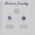 Small Crystal Stud Earrings - Metal Free