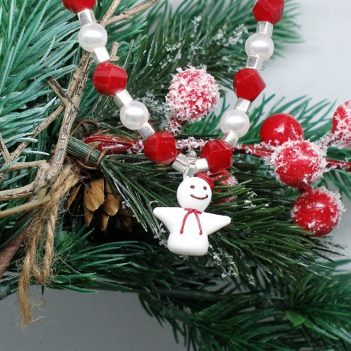 Snowman Choker Necklace