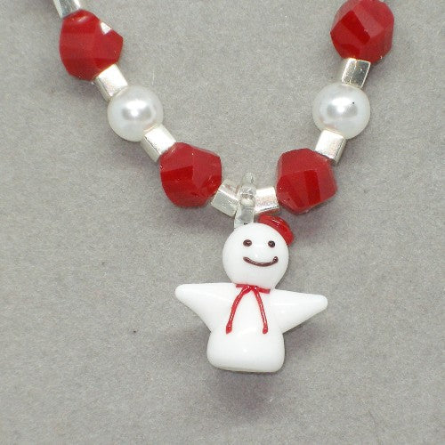 Snowman Choker Necklace