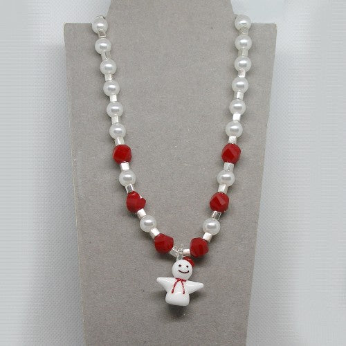 Snowman Choker Necklace