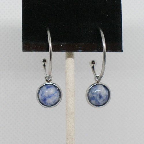 Sodalite Drop Earrings