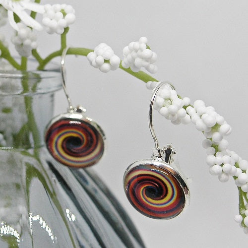 Spiral Drop Earrings