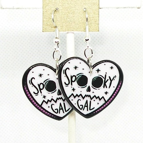 Spooky Hearts Earrings