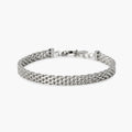 Bracciale in acciaio con maglia Milano