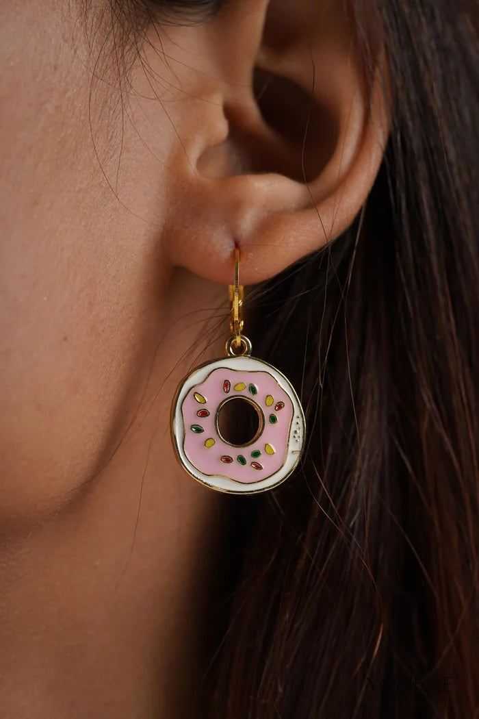 Statement Donut Earrings