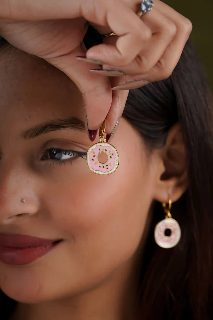 Statement Donut Earrings