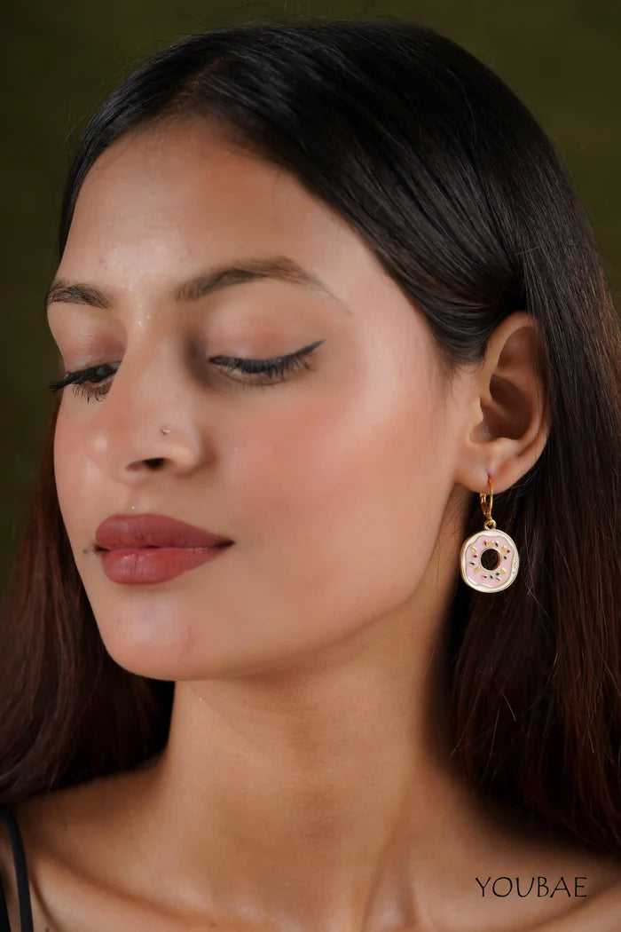 Statement Donut Earrings