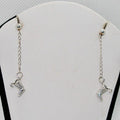 Sterling Christmas Stocking Earrings