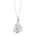 Sterling Silver Okoboji Sailboat Pendant