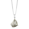 Sterling Silver Okoboji Sailboat Pendant