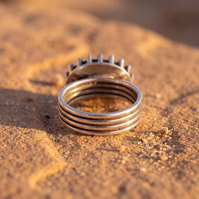 Sterling Silver Turquoise Ring- Manuel Figueroa's Turquoise Ring
