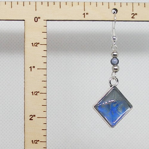 Stormy Polish Dangle Earrings