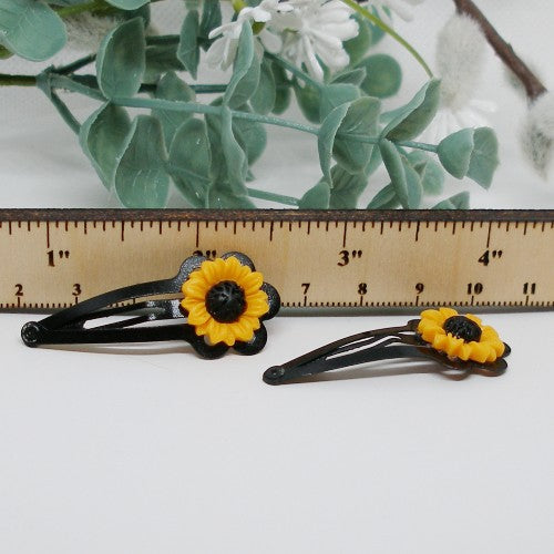 Sunflower Hair clips