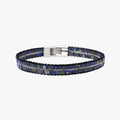 Bracciale in lapis sintetico con cordino