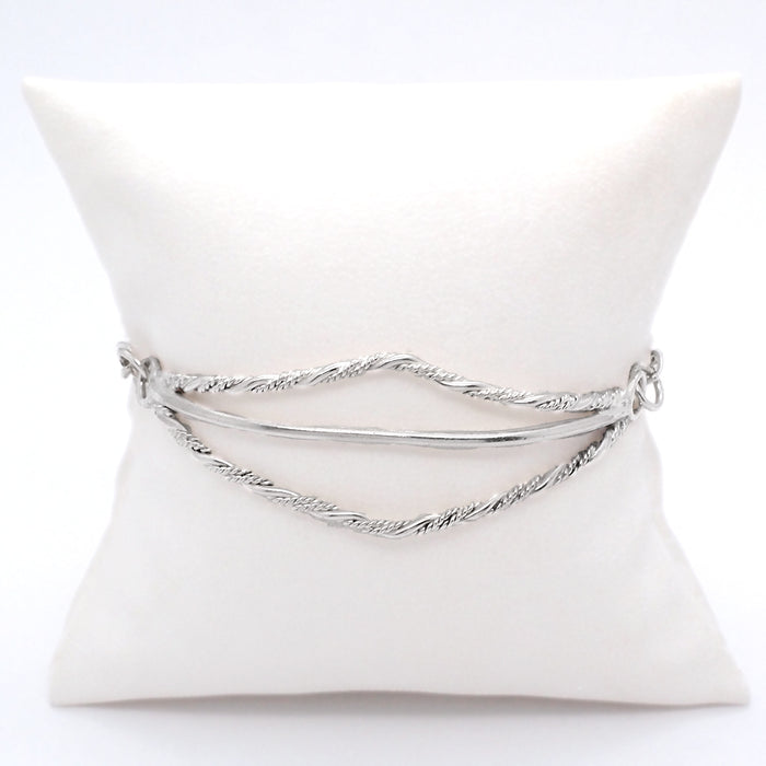 Three Lines Twisted Bracelet