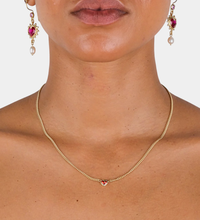 Tiny Heart Necklace