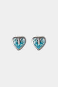 SMALL 4mm / SILVER / AQUA
