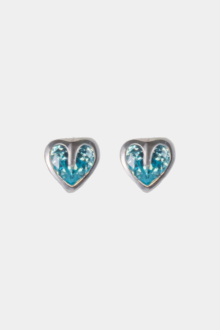 SMALL 4mm / SILVER / AQUA