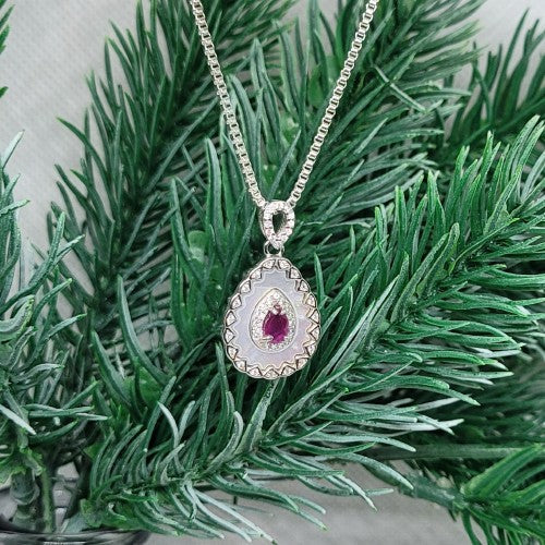 Tourmaline Pendant Necklace