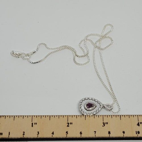 Tourmaline Pendant Necklace