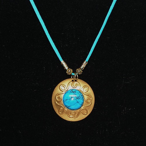 Turquoise Pendant Necklace
