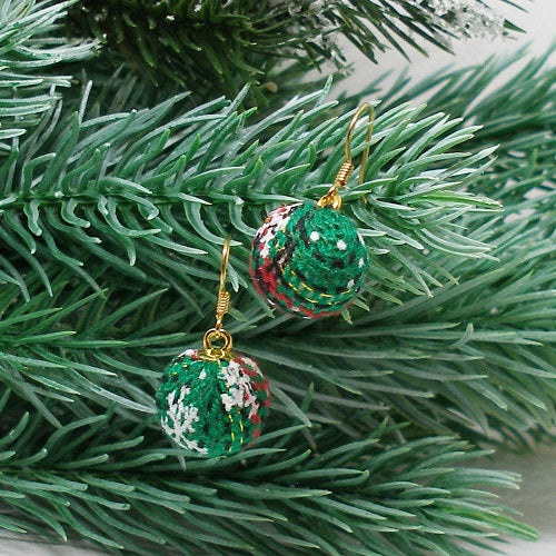 Ugly Christmas Sweater Earrings