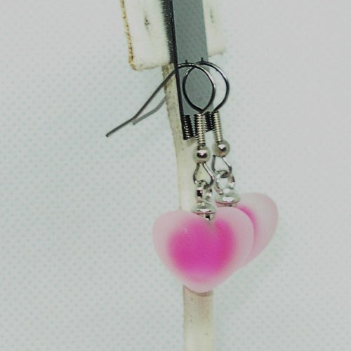 Valentine Hearts Drop Earrings