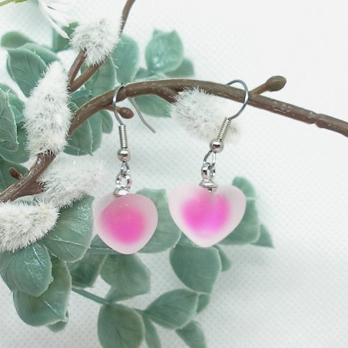Valentine Hearts Drop Earrings