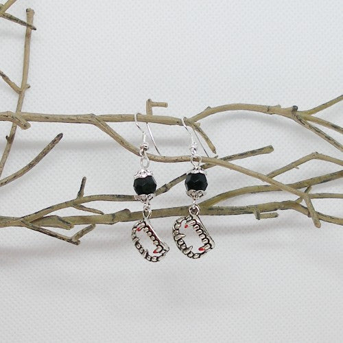 Vampire Bite Earrings