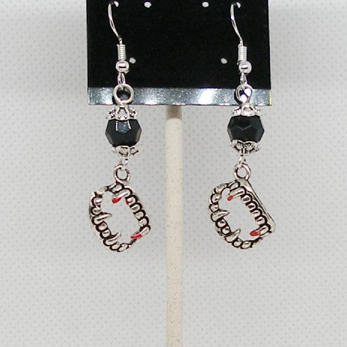 Vampire Bite Earrings