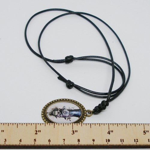 Victorian Skull Pendant