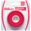 Wilson ABSORBX Overgrip 3 Pack - Red
