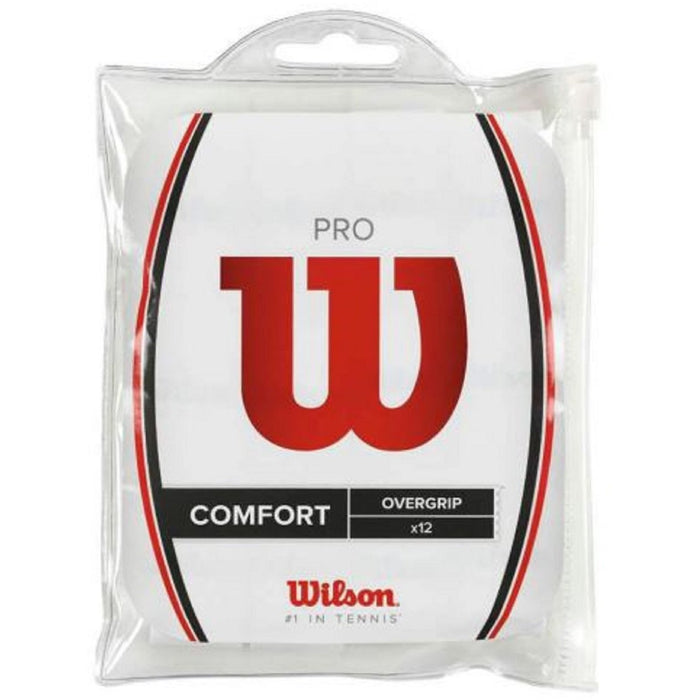 Wilson Pro Overgrip 12 Pack -  White