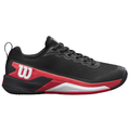 Wilson RUSH PRO 4.5 Mens Tennis Shoes - Black/Red/White