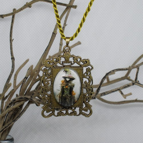 Witch Pendant Necklace