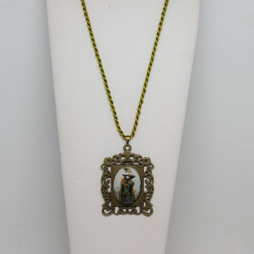 Witch Pendant Necklace