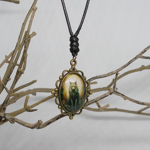 Wolf Pendant Necklace