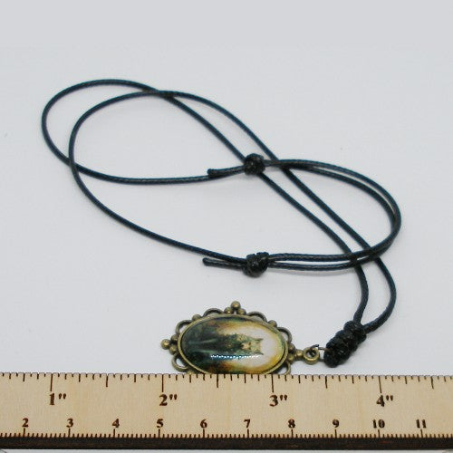 Wolf Pendant Necklace