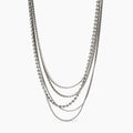 Girocollo da donna con catene multiple