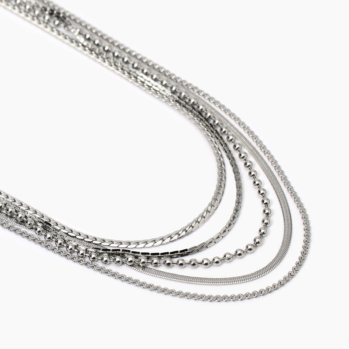 Girocollo da donna con catene multiple