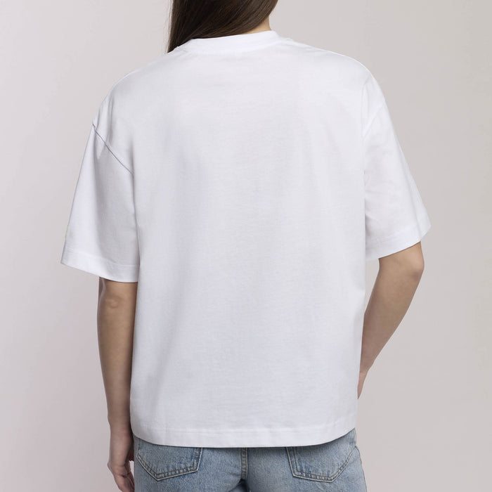 Maglia oversize donna con la frase "L'amore porta amore"