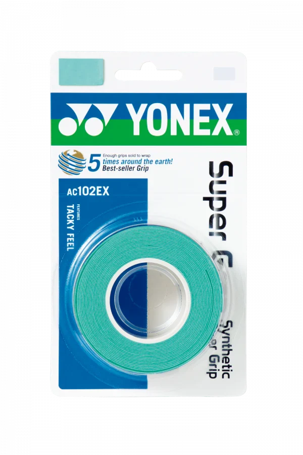 Yonex Super Grap Overgrip 3 Pack - Green