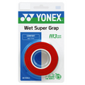 Yonex Wet Super Grap Overgrip 3 Pack - Wine Red